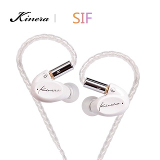 Kinera SIF หูฟังอินเอียร์ IEM ไดนามิกไดรเวอร์หูฟัง DJ Monitor พร้อมสายเคเบิล MMCX