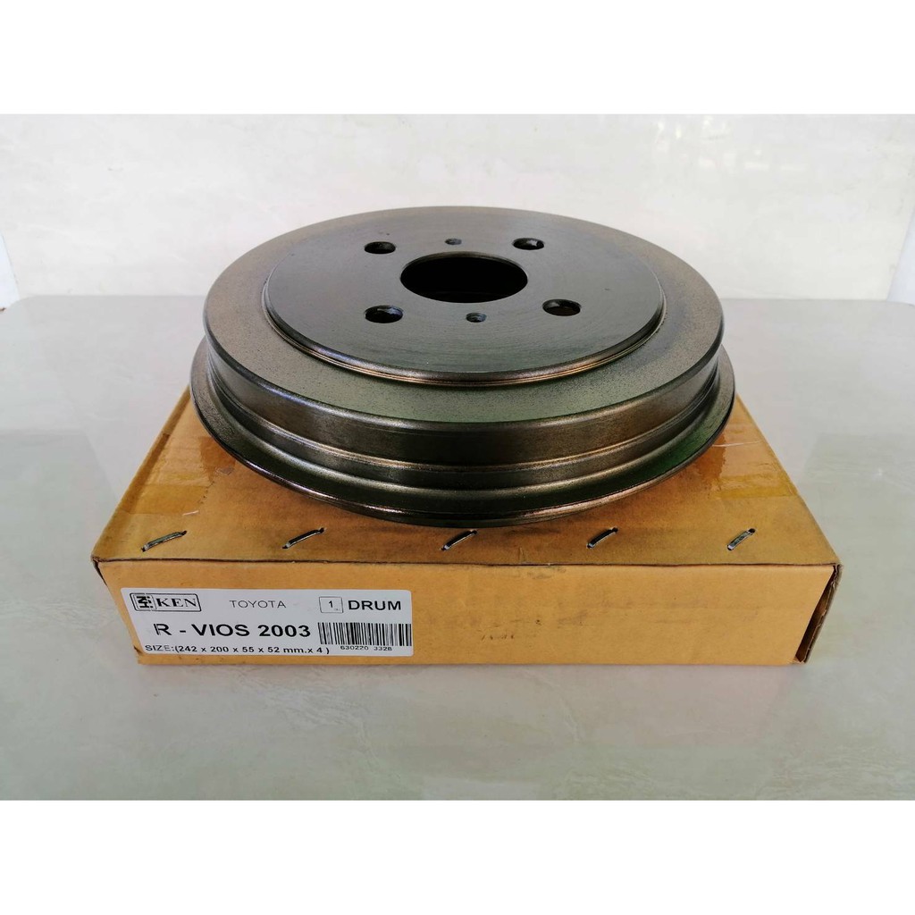 จานเบรคหลัง(จานดั้มเบรค) TOYOTA VIOS,1NZ-FE ปี2003ราคาอันละ650 บาท