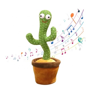 💚กระบองเพชรเต้นได้ ของเล่นยอดฮิตจาก Tiktok ตุ๊กตามีเสียง dance cactus กระบองเพชรเต้น