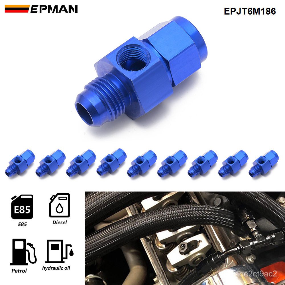 Find Fuel Pressure Take Off Aluminum Alloy Fittings -8 AN8 Racing Gauge