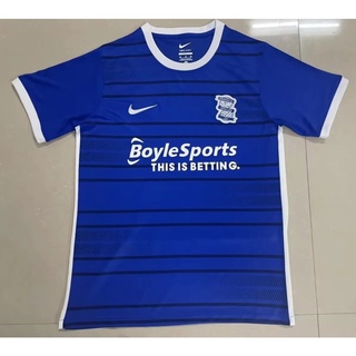 เสื้อกีฬาแขนสั้น ลายทีมชาติฟุตบอล Hogan Graham Birmingham 22-23 Championship Birmingham City ชุดเหย้า