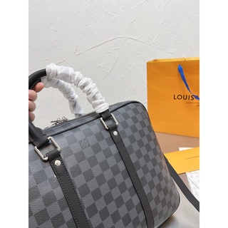 ⚠ Size. Lv Hand Bag Briefcase Male � � Business Prerequisites Are Working On A Business Trip