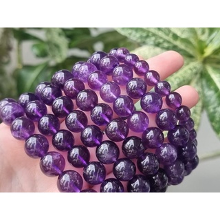 อาเมทิสต์ เนื้อโปร่ง Amethyst ธรรมชาติ 100% ไม่ทาสี พร้อมส่ง