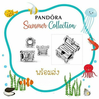 Pandora  silver  charm**summer