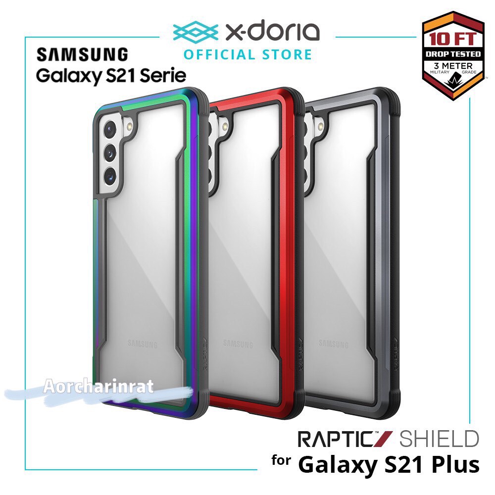 🔥​【แท้💯%】X-Doria Defense Shield เคส Samsung Galaxy S21 / S21 5G / S21 Plus 5G/S21 Ultra 5G เคสกันกระ