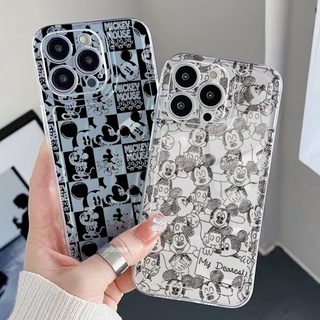 เคสโทรศัพท์มือถือ TPU ใส กันกระแทก ลายมิกกี้เมาส์ สําหรับ POCO C55 X5 X4 Pro M4 M3 Pro 5G X3 NFC GT F3 Mini