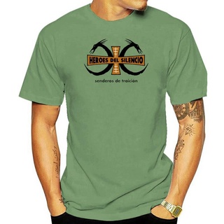 เสื้อผ้าผชเสื้อยืด พิมพ์ลาย Heroes Del Silencio Senderos Bumbury (ไซซ์ S-3Xl) พร้อมส่ง! เสื้อยืด ทรงหลวม สําหรับผู้ชาย แ
