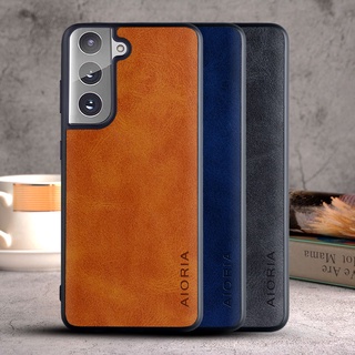 เคสโทรศัพท์มือถือหนัง หรูหรา สไตล์วินเทจ สําหรับ samsung galaxy s21 fe 5G galaxy s21 fe