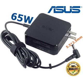 รุ่นใหม่ Asus Adapter ของแท้ 19V 3.42A 65W หัวขนาด 5.5*2.5mm สายชาร์จ เอซุส อะแดปเตอร์ สายชาร์จ Asus