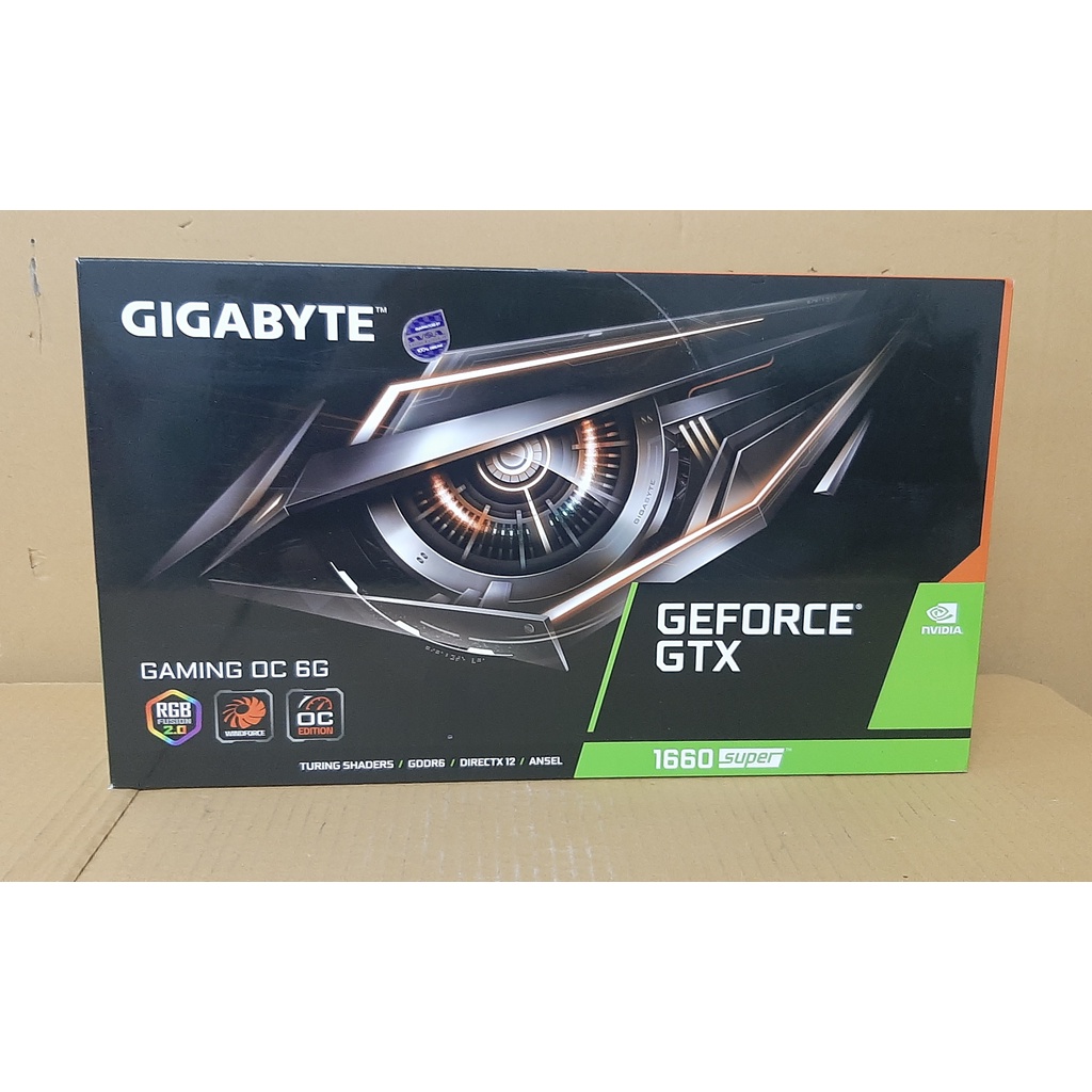 การ์ดจอแสดงผล VGA มือสอง GiGabyte GTX1660 Super 6GB DDR6 ประกันร้าน 1 เดือน