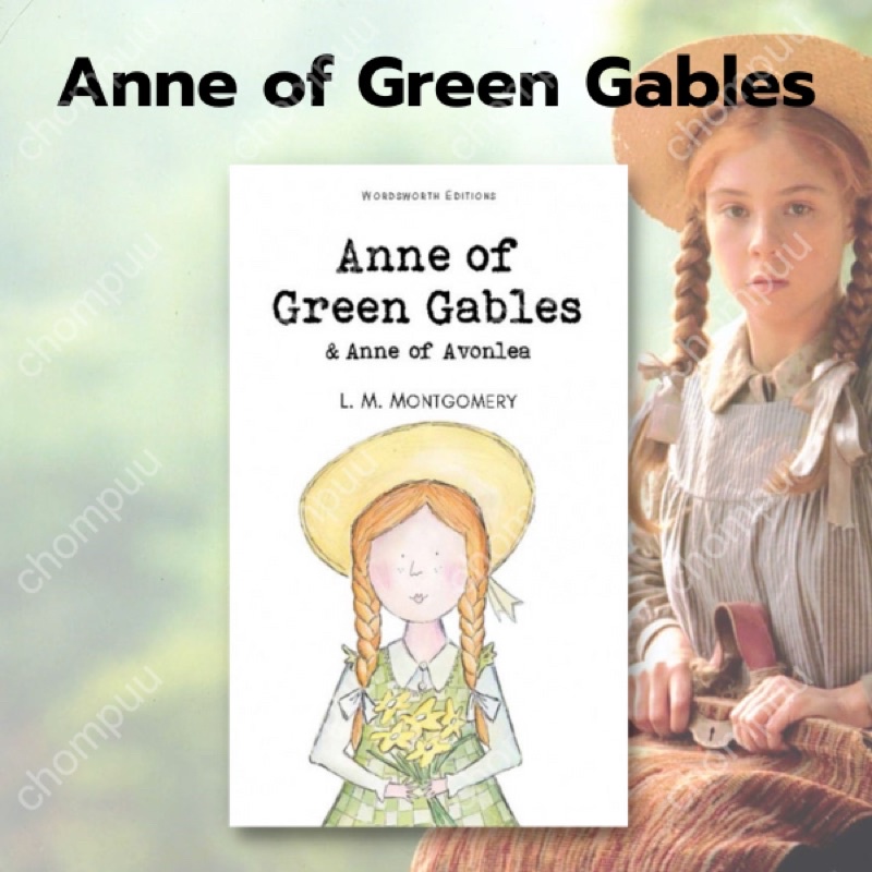 หนังสือนิยายภาษาอังกฤษ Anne of Green Gables & Anne of Avonlea (Adult Edition) fiction English book