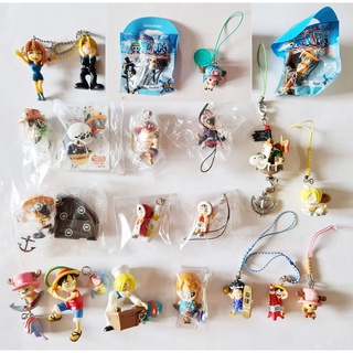 ของสะสมอนิเมะจาก เรื่อง วันพีช One Piece Collection Modal figure Keychain ETC x 21 ลิขสิทธิ์แท้ japan มือ1 มือ2