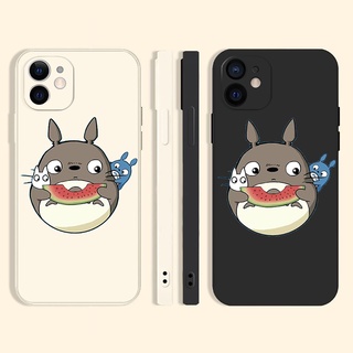 totoro เคสไอโฟน 12 11 pro เคส iPhone 13 pro max case Xr Xs X max เคสโทรศัพท์ 7 8 se2020 7plus 8พลัส cover นิ่ม