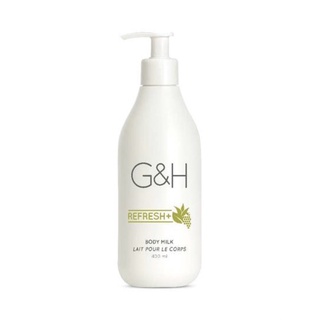 📍โลชั่นบำรุงผิว/ครีมอาบน้ำ G &amp; H  Refesh+(400ml)ช่วยฟื้นบำรุงผิวด้วยสารแอนตี้ออกซิแดนท์