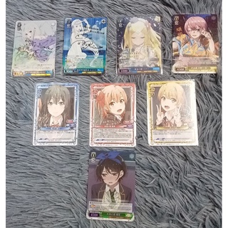 เกมการ์ด Weiss Schwarz และ Precious Memories เรื่อง กะแล้ว​ชีวิต​รักวัยรุ่น​ของผ​มมัน​ต้อง​ไม่สดใส​เลย​สักนิด​ ของแท้