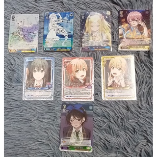 เกมการ์ด Weiss Schwarz และ Precious Memories เรื่อง กะแล้ว​ชีวิต​รักวัยรุ่น​ของผ​มมัน​ต้อง​ไม่สดใส​เลย​สักนิด​ ของแท้