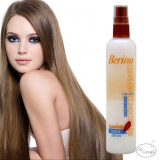 Berina Almond Milk Leave-On Conditioner อาหารผมอัลมอลด์มิลค์ 220มล.