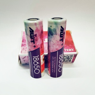 AWT 18650 3300mAh 40A pink 2 ก้อน ของแท้เช็คโค๊ดได้