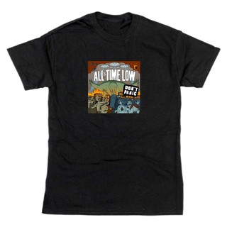 เสื้อยืดวินเทจเสื้อยืด ผ้าฝ้าย พิมพ์ลายวงดนตรี ALL TIME LOW MERCH UNOFFICIAL L XXL สําหรับผู้ชาย ผู้หญิง 30S DTGS-5XL