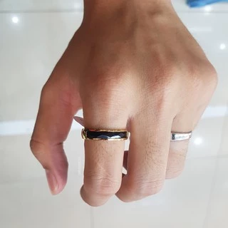 แหวนนิลดำ (onyx) พร้อมส่ง