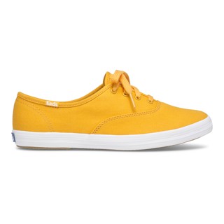 Keds รุ่น Champion Seasonal Solid รองเท้าผ้าใบ ผู้หญิง สี MUSTARD - WF62904