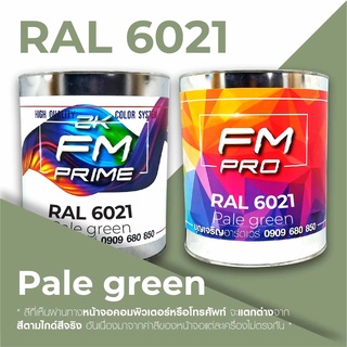 สี RAL6021 Pale green