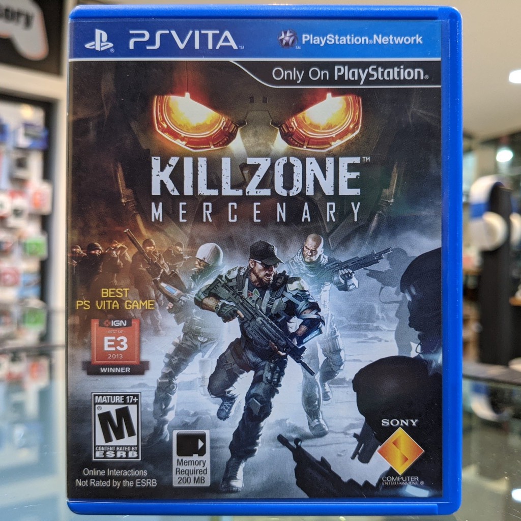 (ภาษาอังกฤษ) มือ2 PS Vita Killzone Mercenary แผ่นPSVITA เกมPSVITA มือสอง (Only On Playstation Kill Z