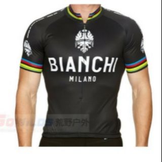 เสื้อ BIANCHI MILANO แขนสั้นสีดำ (Pre-Order)