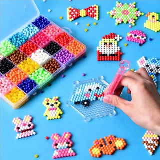 Aquabeads ชุดกล่องลูกปัด ฟิวส์น้ํา งานฝีมือ ของเล่นเพื่อการศึกษา