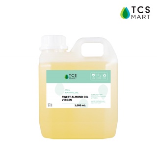 น้ำมันอัลมอนด์สกัด 100% (Sweet Almond Oil Virgin) 1000 mL. แ…