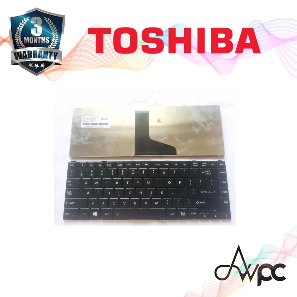 TOSHIBA คีย์บอร์ด M840 L840 C840 @ALPHAWOLF