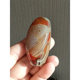 ☘️ หินซาร์โดนิกซ์อาเกต มาดากัสการ์ ( Madagasca Agate )