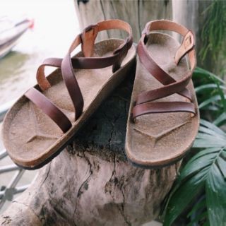 Leather Sandals ใส่ได้ทั้งแบบรัดส้นและรองเท้าแตะ