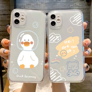 เคสiPhone8plus โทรศัพท์เลนส์ป้องกันแขน น่ารักการ์ตูน สำหรับติด เคสไอโฟน11 โทรศัพท์ 7 8 plus ip 11 เคสไอโฟน 12 13 pro max เคสไอโฟน 13 ip 14 เคสไอโฟน เคสไอโฟน7พลัส xs XR mini iPhone case เคสโทรศัพท์ เคสซิลิโคนอ่อนนุ่ม ขอบเหลี่ยม