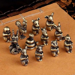 Chinese Zodiac Animal Incense Stick Holder Censer Stand Decoration