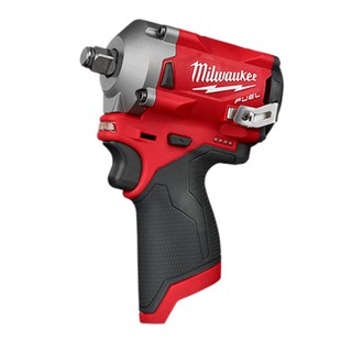 บล็อคไร้สาย Milwaukee M12 FUEL 1/2" Stubby Impact Wrench (เครื่องเปล่า)