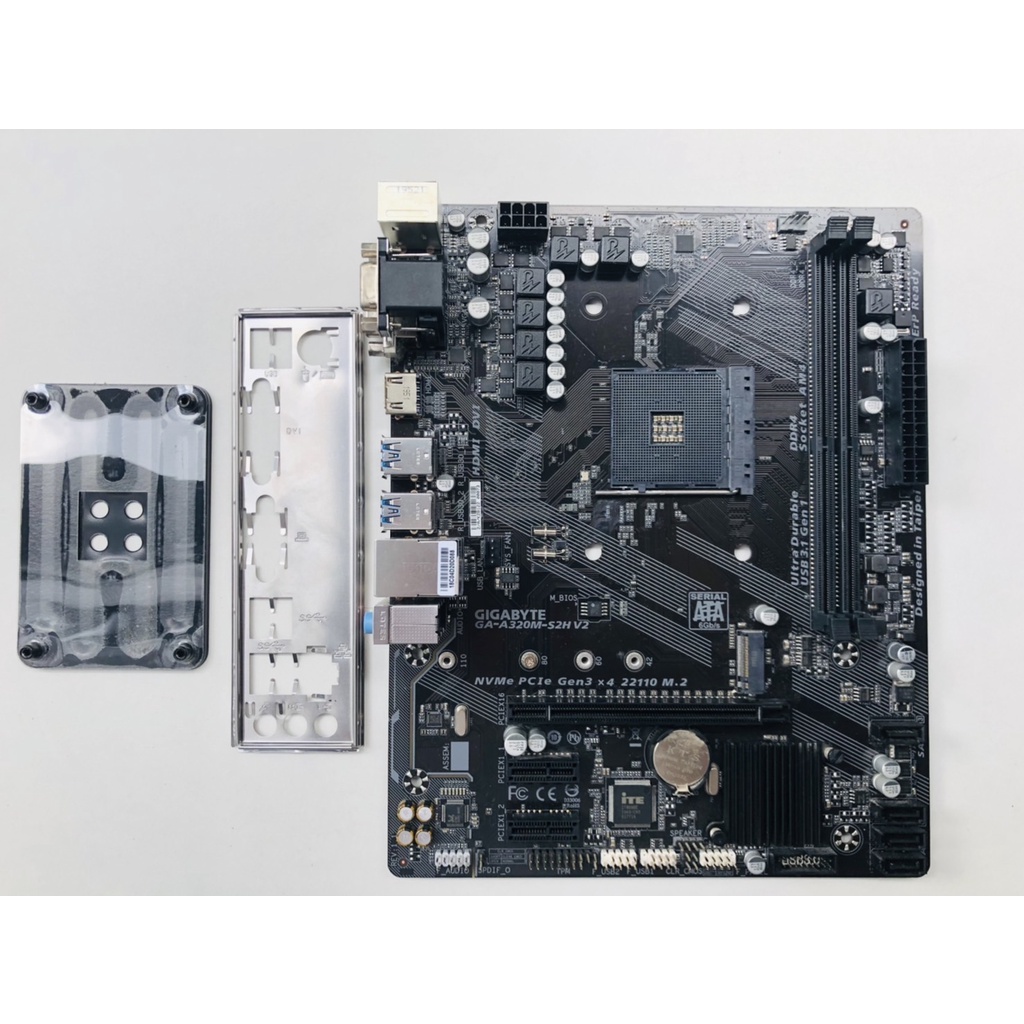 AM4 GIGABYTE A320M-S2H V2 M.2 มีประกัน พร้อมส่ง