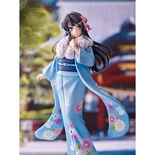 [ Figure แท้ ] #รุ่นพี่ไม #กล่องบุบเสียหาย Sakurajima Mai Kimono Ver 1/7 Scale [ ANIPLEX ]