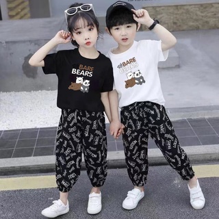 👧👦 เสื้อยืด cute cute สมวัยสดใสใส่สบายมาก ราคาถูกสุด💲 สำหรับเด็กชาย-เด็กหญิง ⚡ H-317