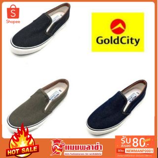 Goldcity ผ้าใบยีนส์แบบสวม NS010 ไซส์ 37-45 ราคา 299 บาท