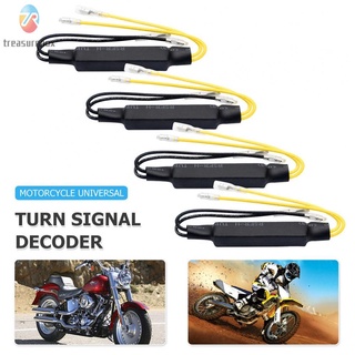 【TRSBX】4x LED Load Resistor Indicator Motorcycles Turn Signal Flash Blinker Fix Error