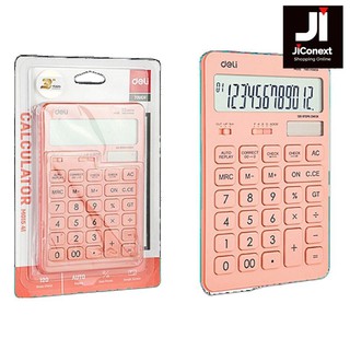 Deli M015 Calculator Modern Calculator 12-digit เครื่องคิดเลขแฟนซีสุดน่ารัก