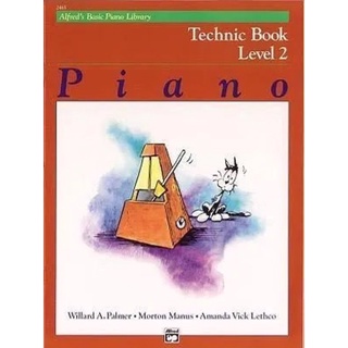 หนังสือเปียโนAlfred Basic’s Piano Library Technic Book Level2