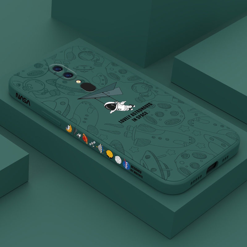 เคส oppo F11 PRO F11 F7 F5 F9 โทรศัพท์มือถือ ลายนักบินอวกาศ สําหรับ TKR #8