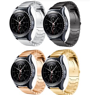 สร้อยข้อมือสแตนเลสใหม่สมาร์ทสายนาฬิกาสำหรับ Samsung Gear S2 Classic Smart Watch