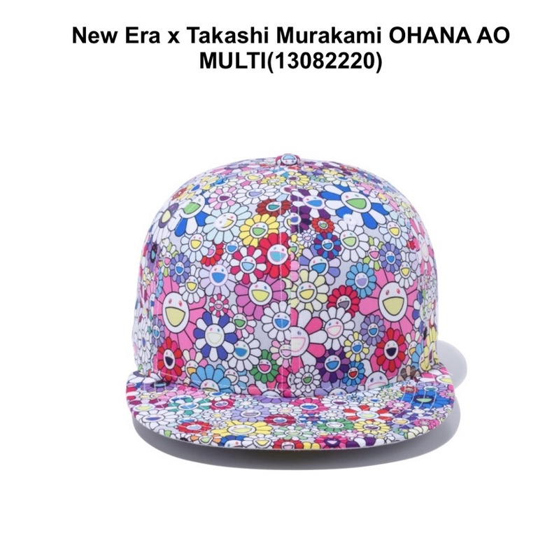 New Era x Takashi Murakami OHANA AO MULTI(13082220) size 7 หมวก