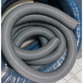 🔥โค้ดINC3LEL3ลด30฿(*ผ่อนได้*)ท่อดูดฝุ่น ขนาด 4 นิ้ว ยาว 20 เมตร สีเทา Air Hose ยี่ห้อ XYLON รุ่น XY-4DC