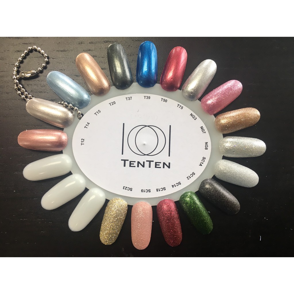 Ten Ten Nail Color 12ml Brown TTT12  เท็นเท็น น้ำยาทาเล็บ #TTT12 - รูปที่ 2