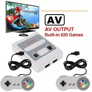 ⚡พร้อมส่ง⚡เกมส์ เกมยุค 90 เกม 620 Games🧡💚 Retro Video Game Console, Built-In 620 Games Mini Entertainment TV Video Game