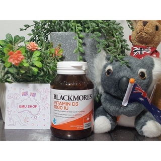 Blackmores Vitamin D3 1000IU จำนวน 200 เม็ด วิตามิน D3 ส่งเสริมสุขภาพกระดูก ฟัน กล้ามเนื้อ และระบบภูมิคุ้มกันของแท้ 100%